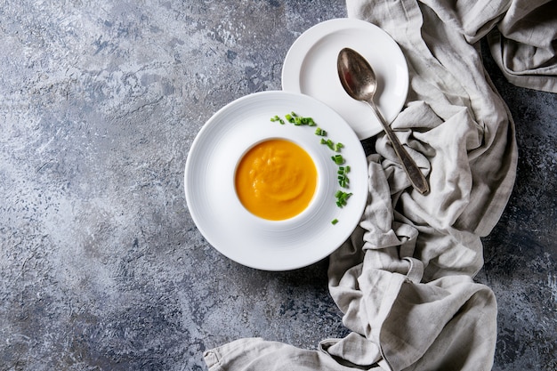 Pumpkin carrot soup