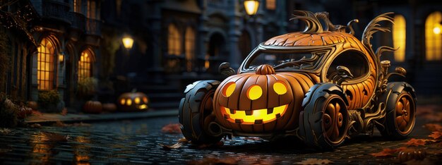 pumpkin cars a whimsical halloween ride adventure