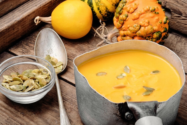 Pumpkin cream soup