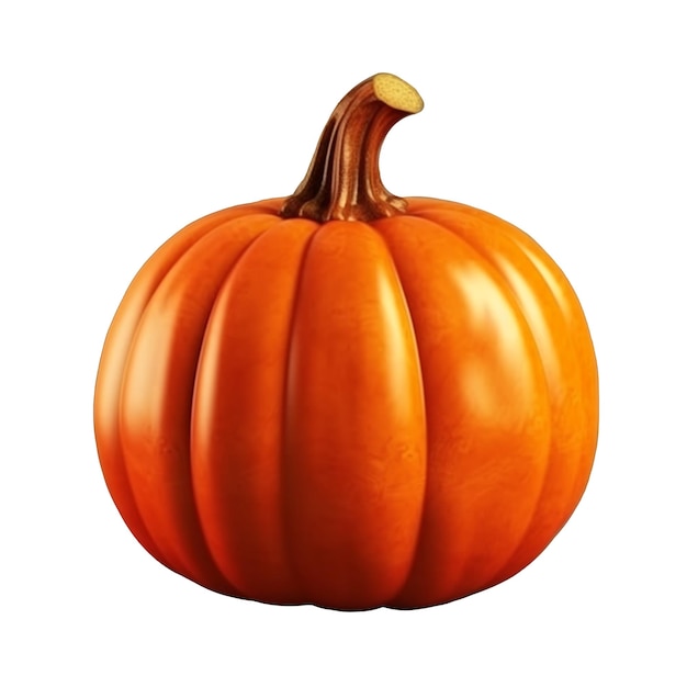 Pumpkin isolated on white background