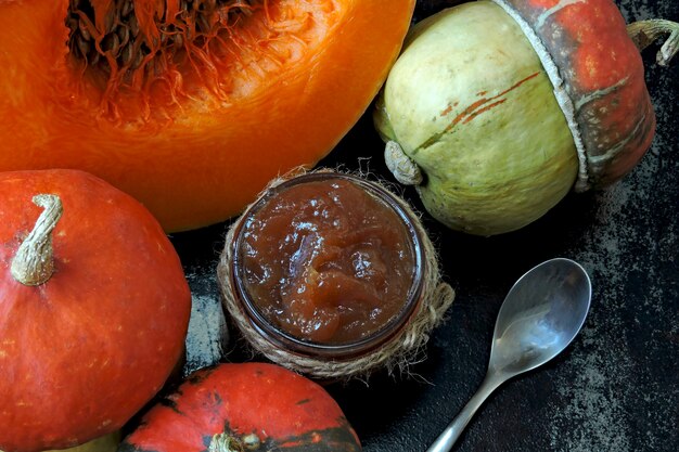 Pumpkin jam and pumpkins. Useful and tasty pumpkin marmalade.