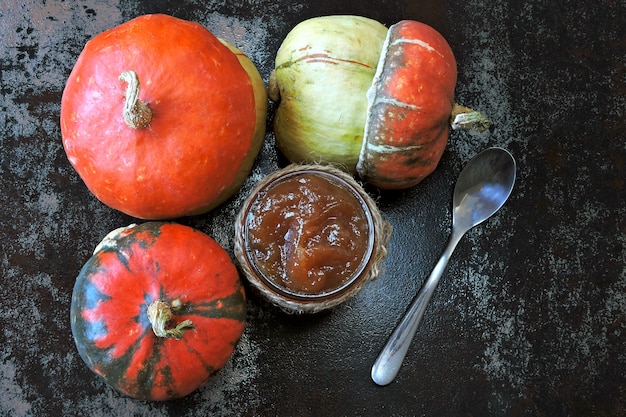 Pumpkin jam and pumpkins. Useful and tasty pumpkin marmalade.