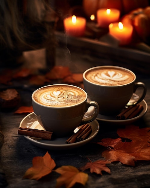 Pumpkin Latte Cups op de top