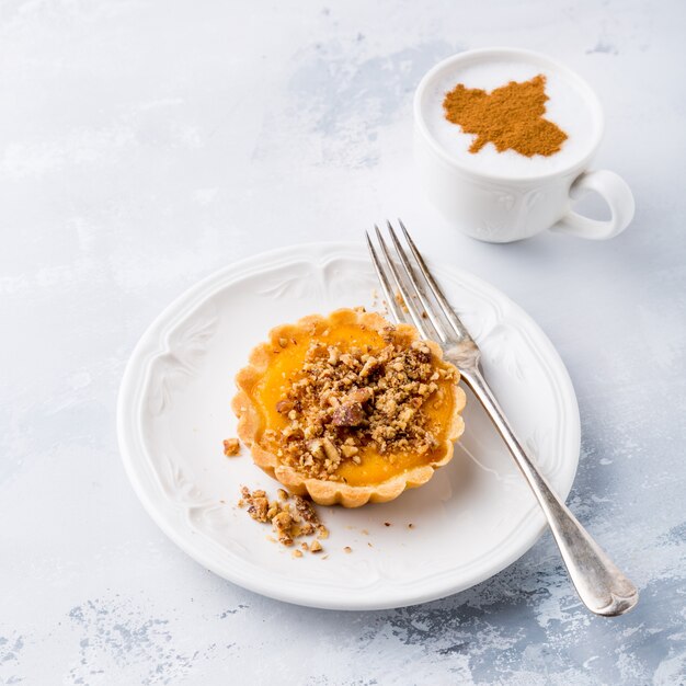 Pumpkin mini pie