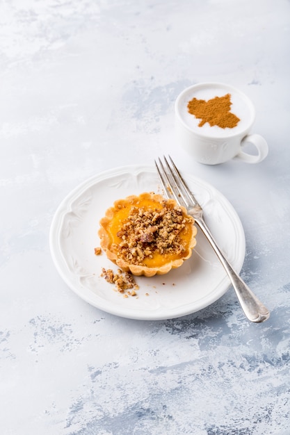 Pumpkin mini pie