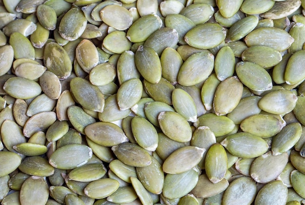 Foto i semi di zucca hanno un valore nutrizionale molto elevato