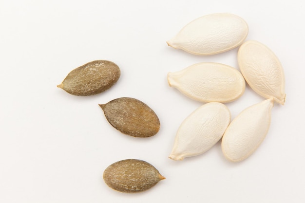 Pumpkin seeds peeled and inshell