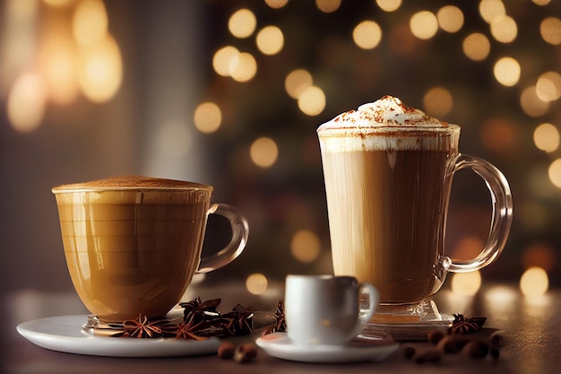 Pumpkin Spice Latte Background