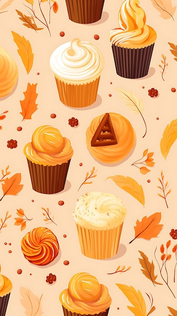 Pumpkin spice seasonal flavored products coffee latte cake soup smoothie autumn food and drink