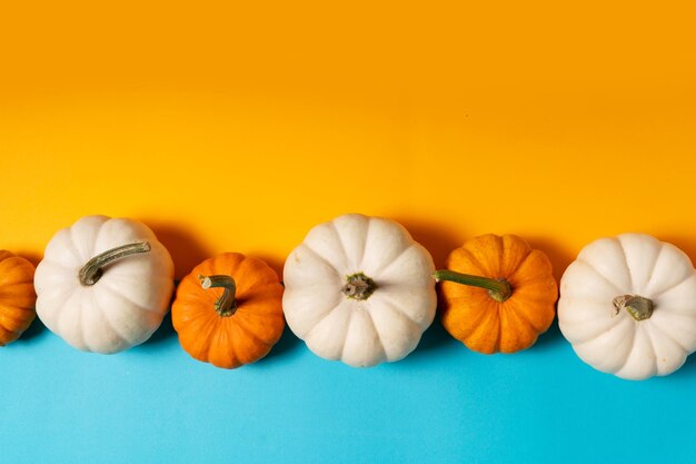 Pumpkin on table