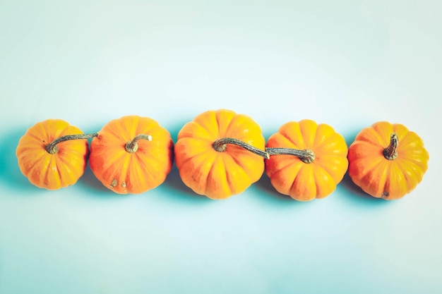 Pumpkin on table