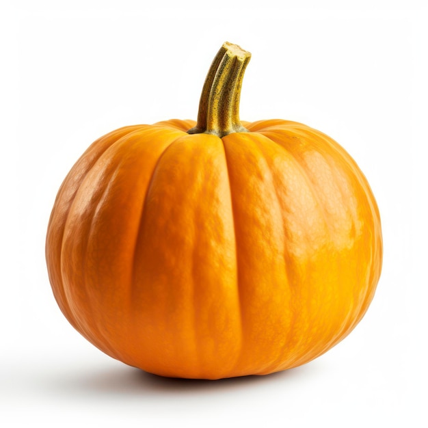 Pumpkin vegetables isolated on white background