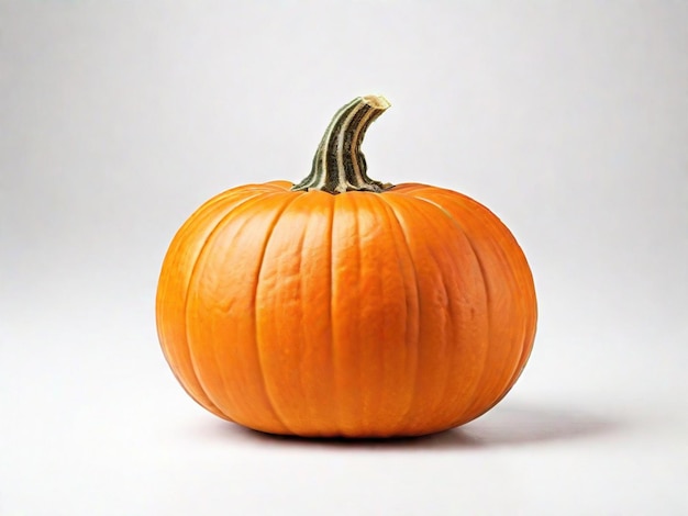 Pumpkin on white background