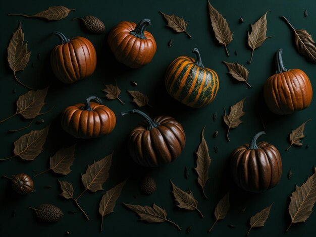 pumpkins background