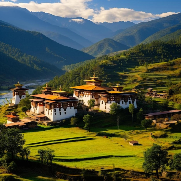 the punakha dzong