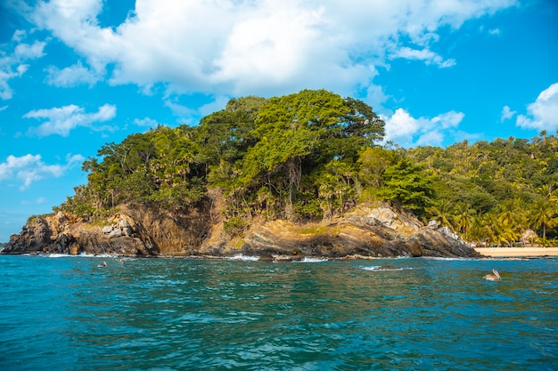 Punta de Sal in de Caribische Zee, Tela. Honduras