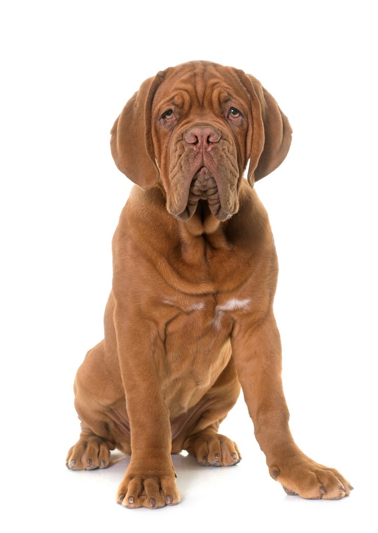 Foto puppy dogue de bordeaux