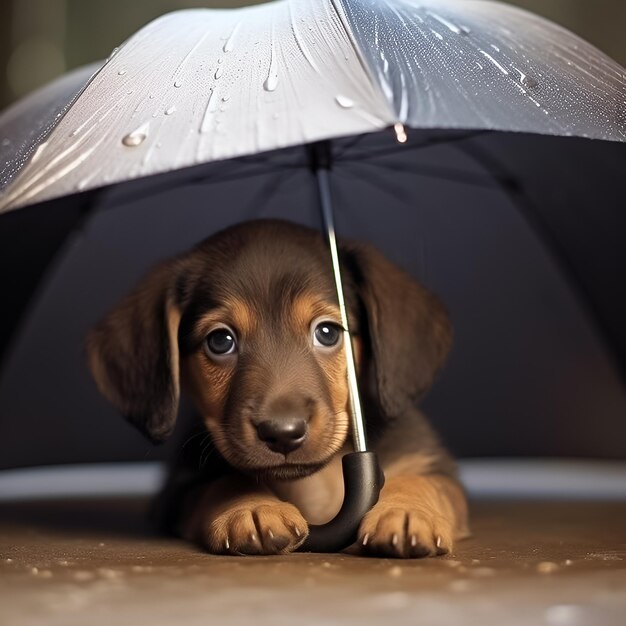 Dachshund Puppy Umbrella Dachshund Puppy Umbrella