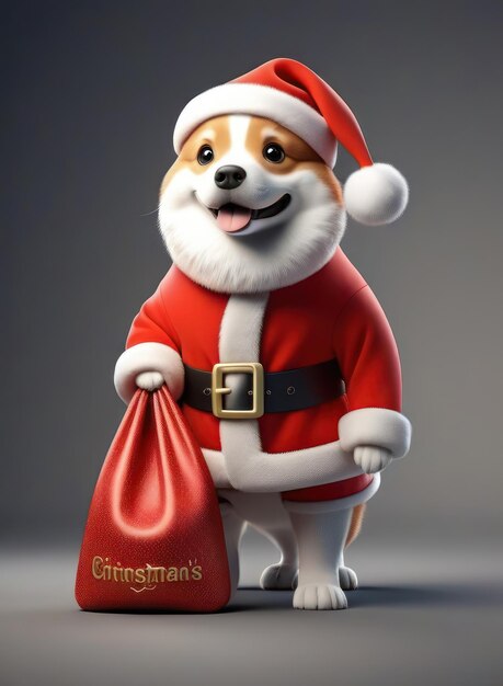 Puppy Kerstman