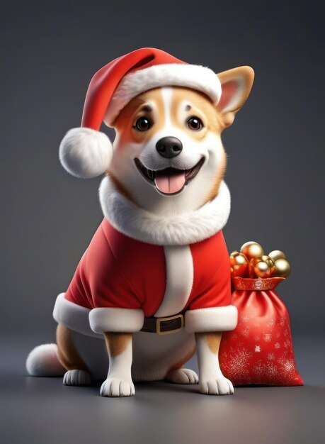 Puppy Kerstman