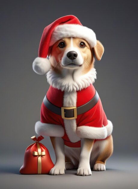 Puppy Kerstman