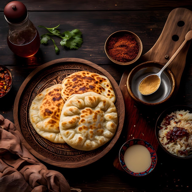 Photo pupusas food photography collection. high-quality images showcase this traditional street food.