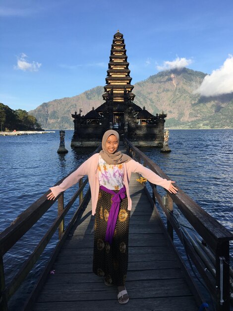 Foto pura in bali indonesië