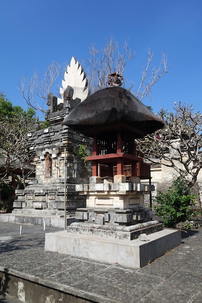 Pura Luhur Uluwatu temple in Bali Indonesia