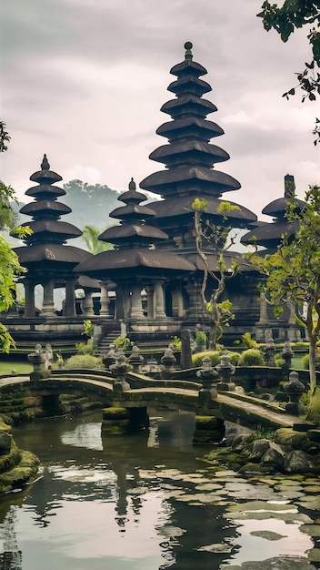 Pura Taman Ayun tempel in Bali Indonesië