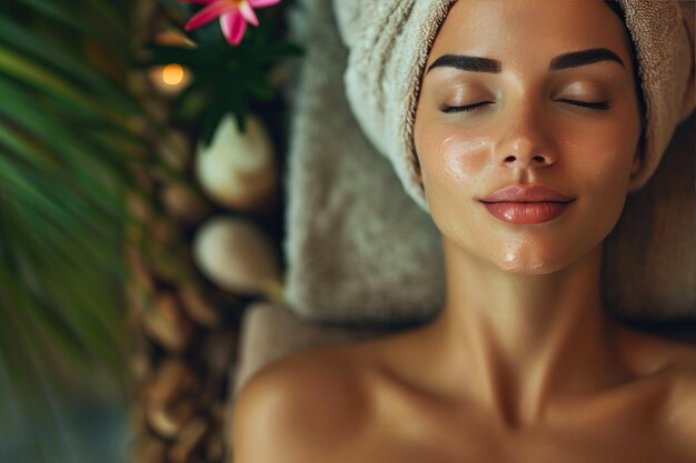 Foto la bellezza pura svelata le donne delle spa la pelle impeccabile alla luce naturale