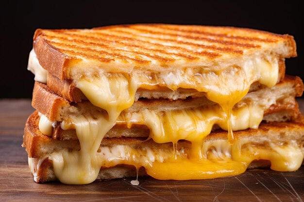 Pure Cheese Sandwich Enjoyment