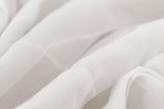 Pure Elegance Timeless Solid White Fabric Beauty