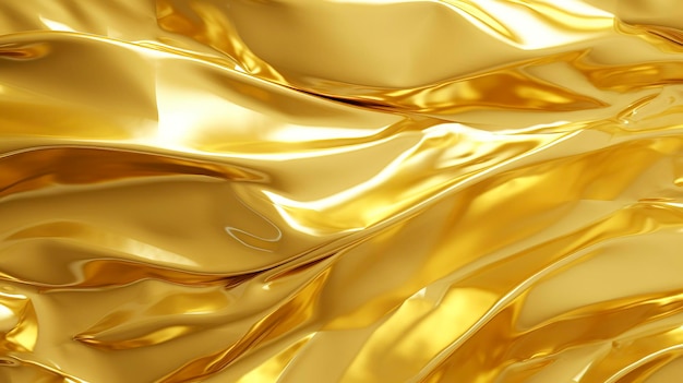 Pure Gold Metallic Texture