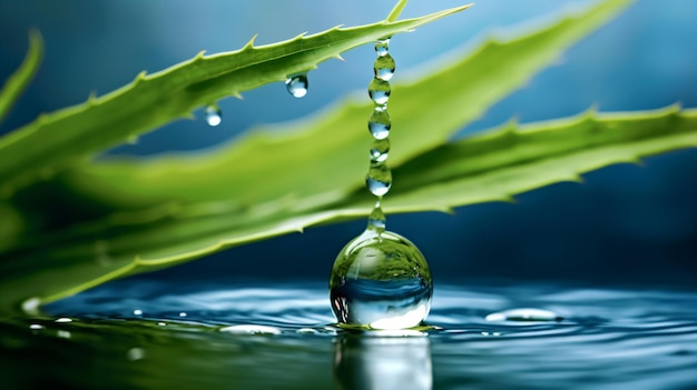 Pure Planet Water Drop in Nature for Earth Day Campaign