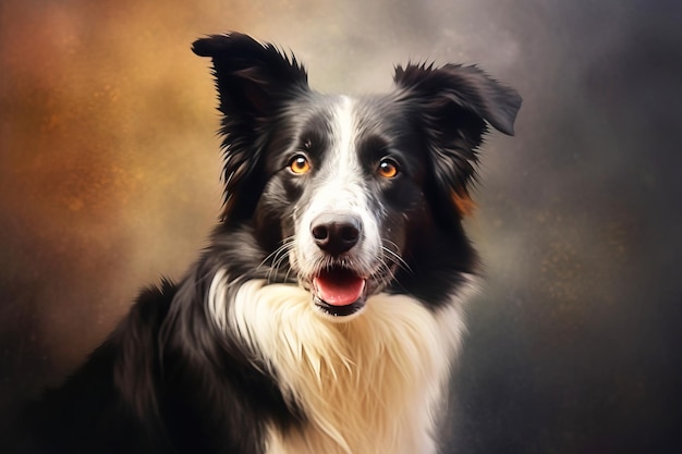 写真 純血のボーダーコリー 犬の性格