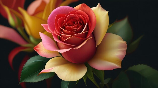 Purest love delicate roses expressing emotions with sublime beauty