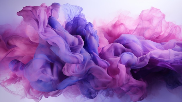 Purple 3d abstract watercolor background