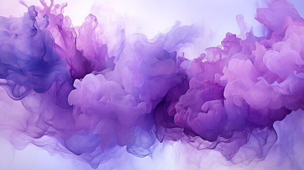 Purple 3d abstract watercolor background