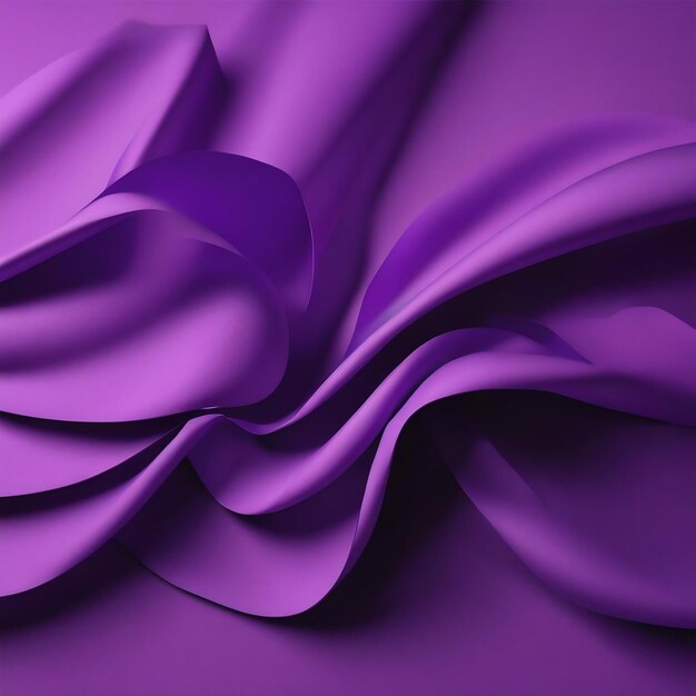 Purple 3d paper corporate style