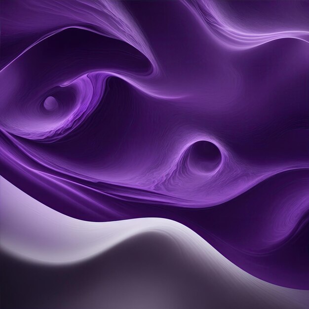 Purple 3d waves abstract background