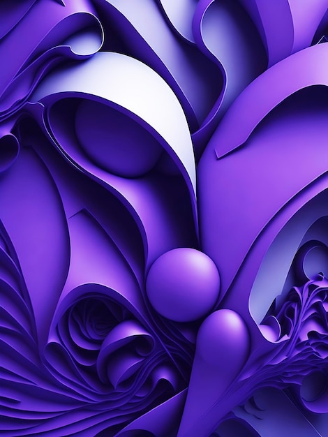 Purple abstract background generative ai