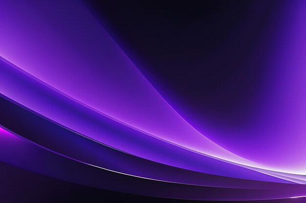 Purple abstract background with dynamic shapes