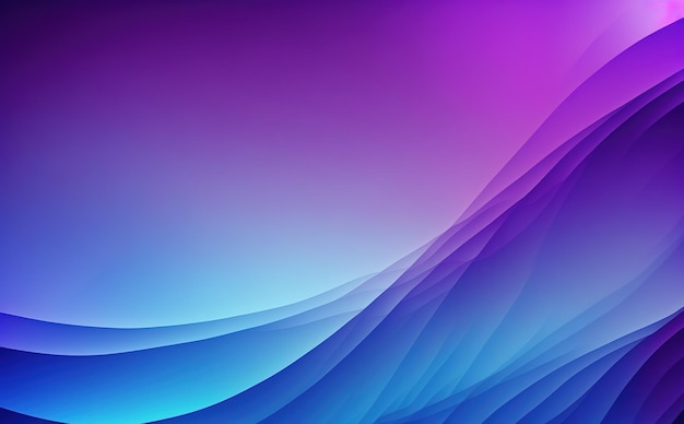 Purple abstract background with a wavy lines