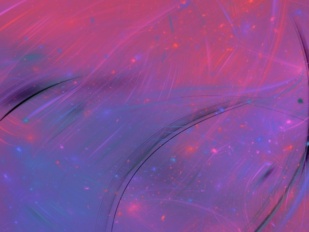 фиолетовый абстрактный фрактальный фон 3D-илюстрация
