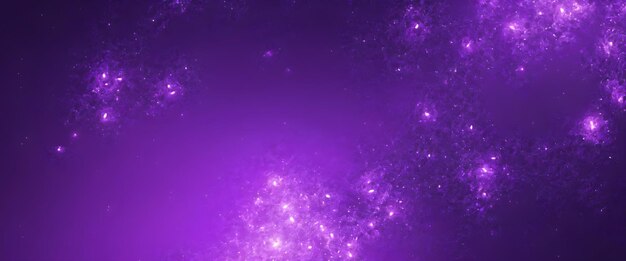 Purple abstract panoramic wallpaper