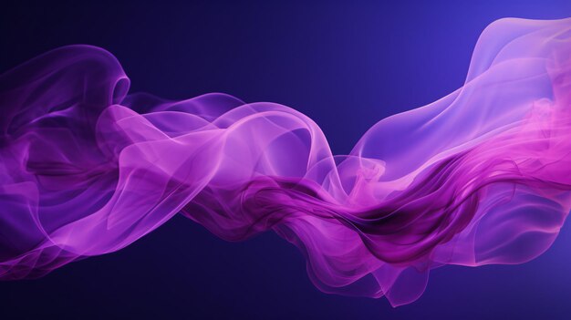 Purple abstract smoke studio shot of purple smoke