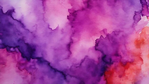 Purple abstract watercolor background