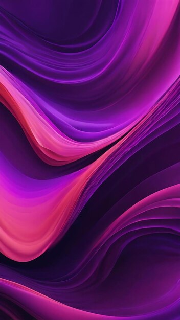 Purple abstract wavy liquid background layout design tech innovation generative ai