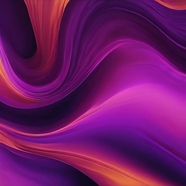 Purple abstract wavy liquid background layout design tech innovation generative ai