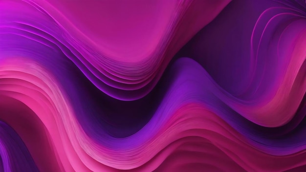 Purple abstract wavy liquid background layout design tech innovation generative ai